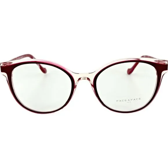 Face A Face Bulle 2 Womens Eyeglass Frame 3006 Pink Blush Crystal